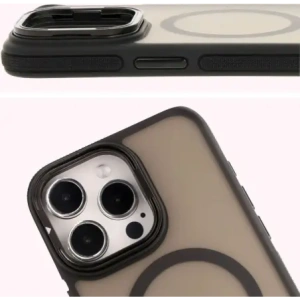 Kup Bizon Case Eclipse Apple iPhone 15 Pro Max fumuriu cu un cadru negru - BIZ7162 - {ean13} - Sklep Home Screen