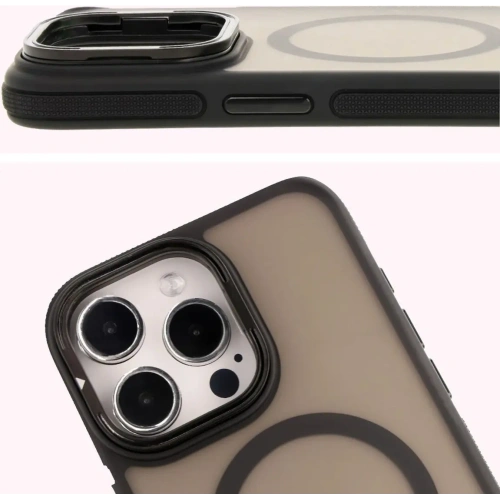 Buy Bizon Case Eclipse Apple iPhone 15 Pro Max smoky with a black frame - BIZ7162 - {ean13} - Home Screen Store Europe