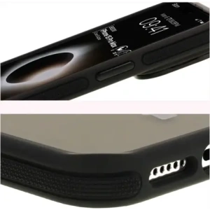 Kup Bizon Case Eclipse Apple iPhone 15 Pro Max fumuriu cu un cadru negru - BIZ7162 - {ean13} - Sklep Home Screen