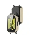 Etui ze szkłem do zegarka Bizon Case+Glass Watch do Xiaomi Redmi Watch 5 Active beżowe