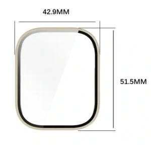 Kup Bizon Case+Glass Uhr Xiaomi Redmi Watch 5 Active beige - BIZ7163 - {ean13} - Sklep Home Screen