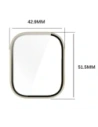 Kup Bizon Case+Glass Ceas Xiaomi Redmi Watch 5 Active bej - BIZ7163 - {ean13} - Sklep Home Screen