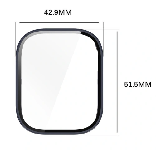 Kup Etui ze szkłem do zegarka Bizon Case+Glass Watch do Xiaomi Redmi Watch 5 Active niebieskie - BIZ7164 - {ean13} - Sklep Home Screen