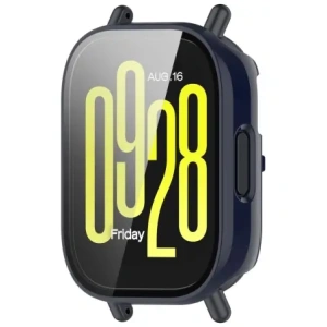 Kup Etui ze szkłem do zegarka Bizon Case+Glass Watch do Xiaomi Redmi Watch 5 Active niebieskie - BIZ7164 - {ean13} - Sklep Home Screen