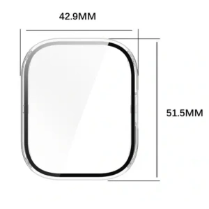 Kup Etui ze szkłem do zegarka Bizon Case+Glass Watch do Xiaomi Redmi Watch 5 Active przezroczyste - BIZ7165 - {ean13} - Sklep Home Screen