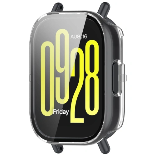 Kup Etui ze szkłem do zegarka Bizon Case+Glass Watch do Xiaomi Redmi Watch 5 Active przezroczyste - BIZ7165 - {ean13} - Sklep Home Screen