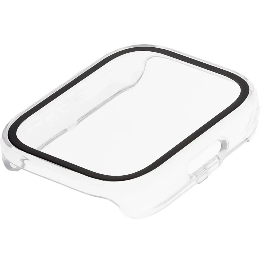 Etui ze szkłem do zegarka Bizon Case+Glass Watch do Xiaomi Redmi Watch 5 Active przezroczyste