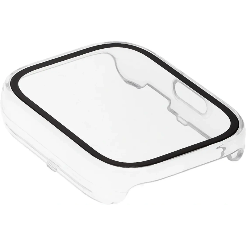 Etui ze szkłem do zegarka Bizon Case+Glass Watch do Xiaomi Redmi Watch 5 Active przezroczyste