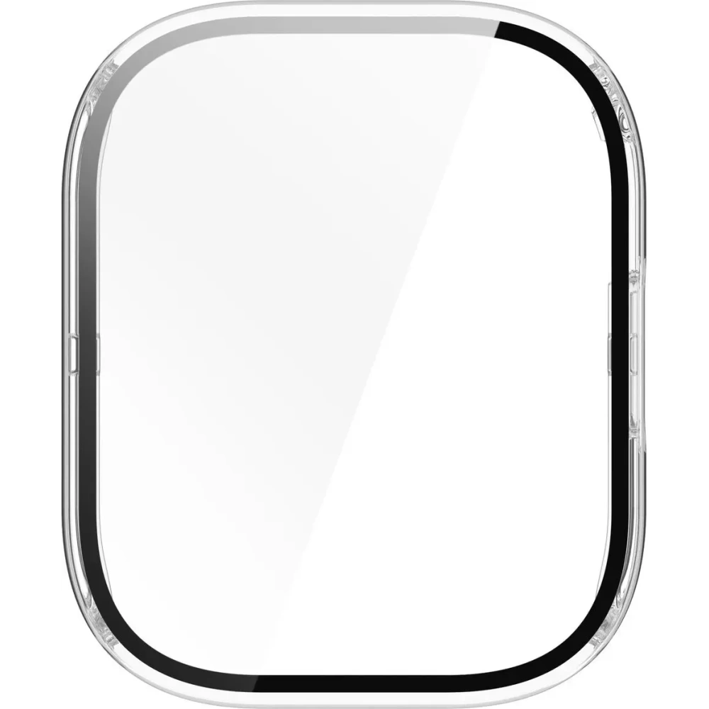 Etui ze szkłem do zegarka Bizon Case+Glass Watch do Xiaomi Redmi Watch 5 Active przezroczyste