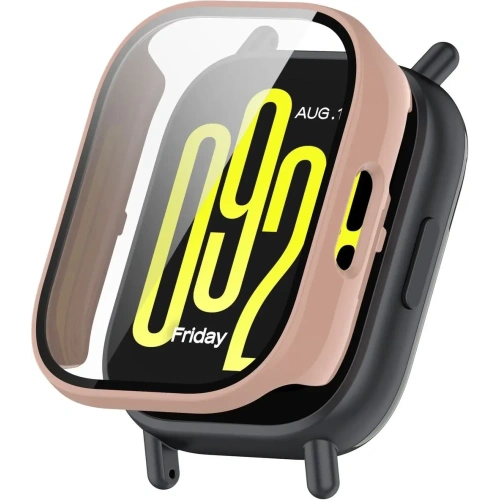 Kup Etui ze szkłem do zegarka Bizon Case+Glass Watch do Xiaomi Redmi Watch 5 Active różowe - BIZ7166 - {ean13} - Sklep Home Screen