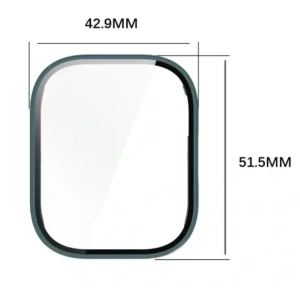 Kup Etui ze szkłem do zegarka Bizon Case+Glass Watch do Xiaomi Redmi Watch 5 Active zielone - BIZ7167 - {ean13} - Sklep Home Screen