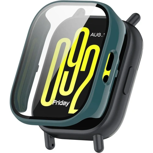 Kup Etui ze szkłem do zegarka Bizon Case+Glass Watch do Xiaomi Redmi Watch 5 Active zielone - BIZ7167 - {ean13} - Sklep Home Screen
