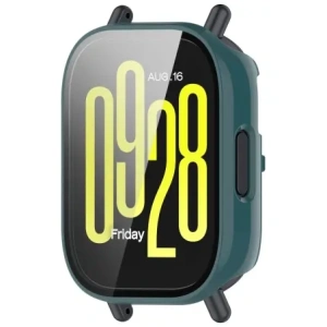 Kup Etui ze szkłem do zegarka Bizon Case+Glass Watch do Xiaomi Redmi Watch 5 Active zielone - BIZ7167 - {ean13} - Sklep Home Screen