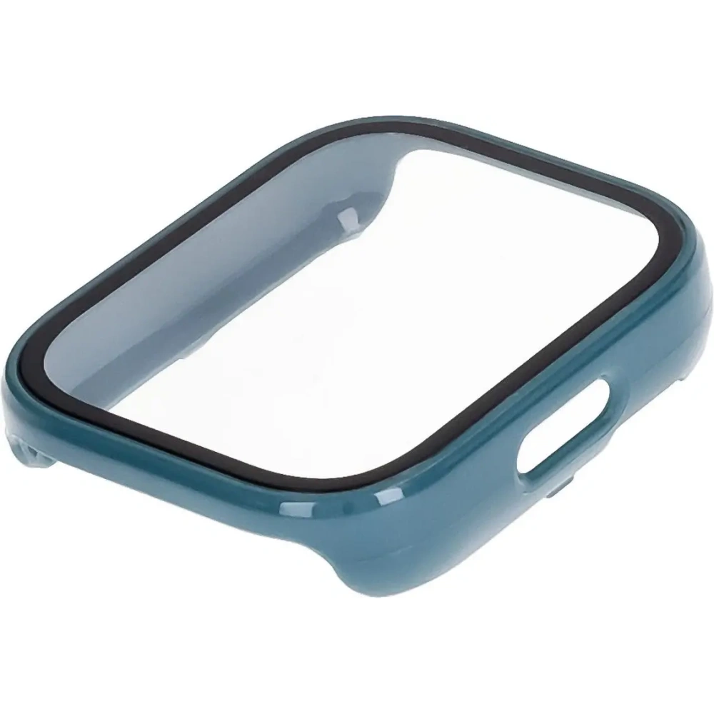 Etui ze szkłem do zegarka Bizon Case+Glass Watch do Xiaomi Redmi Watch 5 Active zielone