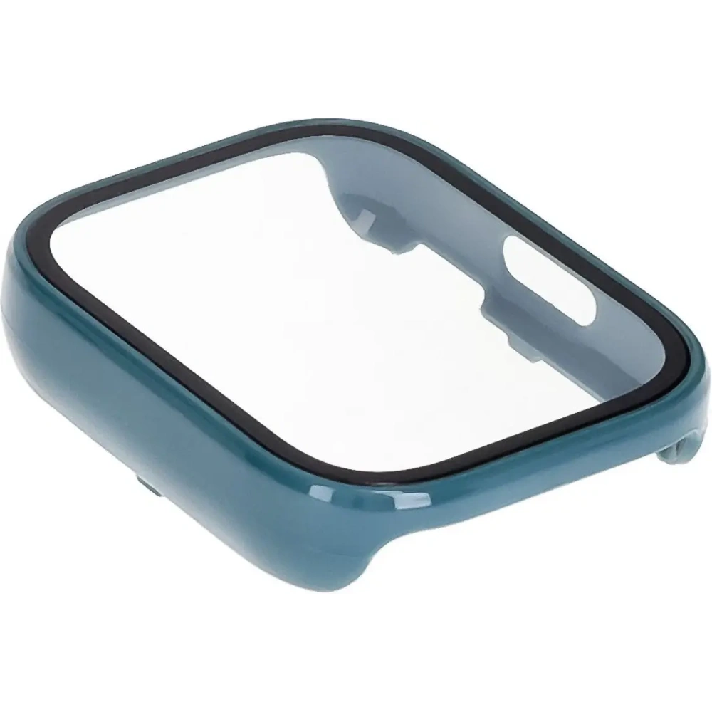 Etui ze szkłem do zegarka Bizon Case+Glass Watch do Xiaomi Redmi Watch 5 Active zielone