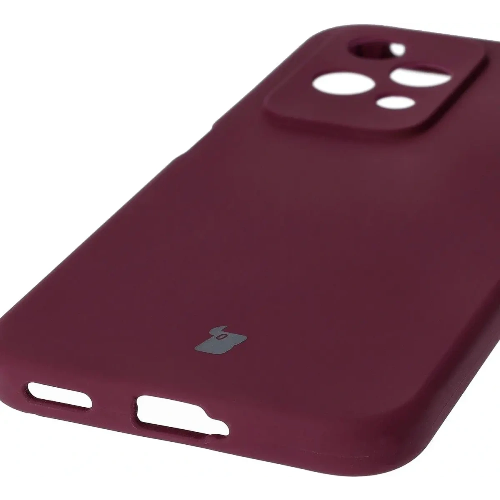 Silikonowe etui Bizon Soft Case do Honor 200 Lite ciemnofioletowe