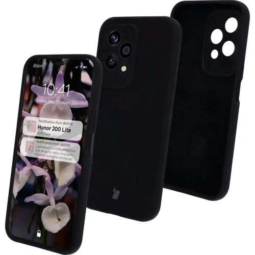 Kup Bizon Soft Case Honor 200 Lite schwarz - BIZ7170 - {ean13} - Sklep Home Screen