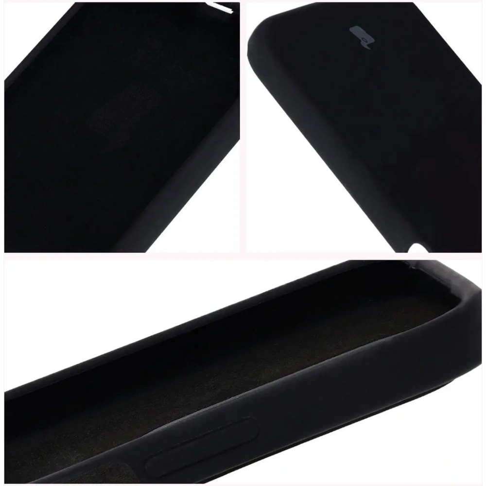 Silikonowe etui Bizon Soft Case do Honor 200 Lite czarne
