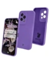 Silikonowe etui Bizon Soft Case do Honor 200 Lite fioletowe