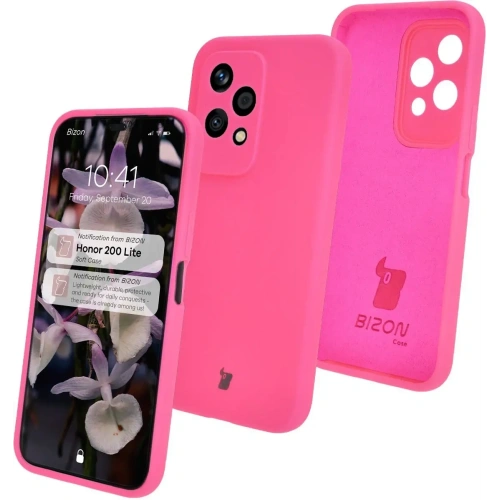 Kup Bizon Soft Case Honor 200 Lite neon rózsaszín - BIZ7172 - {ean13} - Sklep Home Screen
