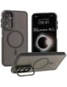 Bizon Case Eclipse Samsung Galaxy A16 4G/5G füstös fekete kerettel