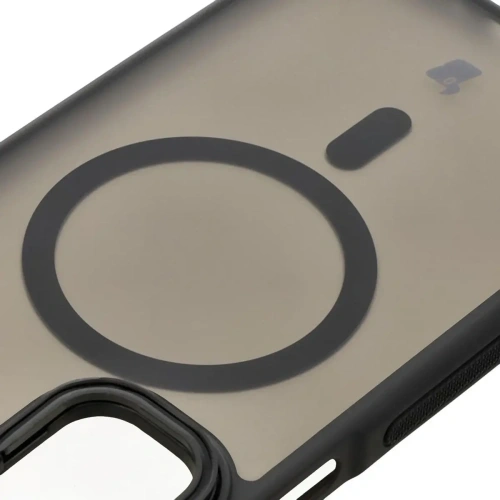 Kup Etui s podstavcem a magnetickým kroužkem Bizon Case Eclipse pro Samsung Galaxy A16 4G/5G kouřové s černým rámečkem - BIZ7173 - {ean13} - Sklep Home Screen