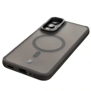Kup Etui z podstawką i pierścieniem magnetycznym Bizon Case Eclipse do Samsung Galaxy A16 4G/5G przydymione z czarną ramką - BIZ7173 - {ean13} - Sklep Home Screen