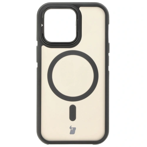 Kup Etui s podstavcem a magnetickým kroužkem Bizon Case Eclipse pro Apple iPhone 13 Pro kouřové s černým rámem - BIZ7175 - {ean13} - Sklep Home Screen