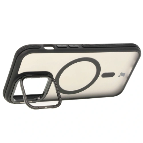 Kup Etui s podstavcem a magnetickým kroužkem Bizon Case Eclipse pro Apple iPhone 13 Pro kouřové s černým rámem - BIZ7175 - {ean13} - Sklep Home Screen