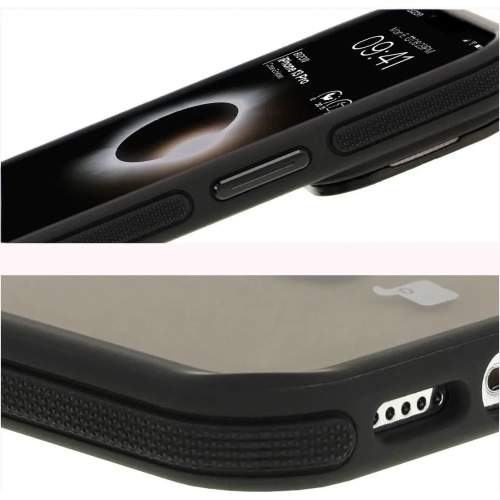 Kup Etui s podstavcem a magnetickým kroužkem Bizon Case Eclipse pro Apple iPhone 13 Pro kouřové s černým rámem - BIZ7175 - {ean13} - Sklep Home Screen