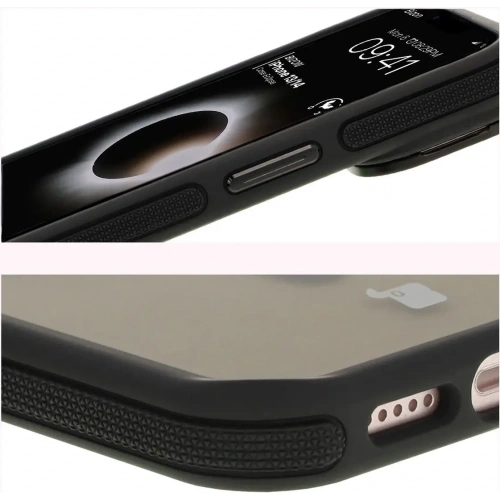 Kup Etui s podstavcem a magnetickým kroužkem Bizon Case Eclipse pro Apple iPhone 14 / Apple iPhone 13 kouřové s černým rámem - BIZ7176 - {ean13} - Sklep Home Screen