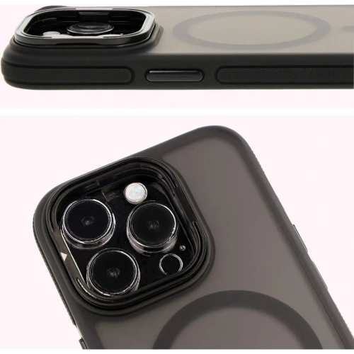 Kup Bizon Case Eclipse Apple iPhone 15 Pro füstös fekete kerettel - BIZ7177 - {ean13} - Sklep Home Screen