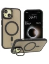 Bizon Case Eclipse Apple iPhone 15 smoky with a black frame