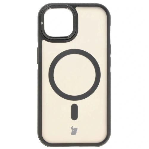 Buy Bizon Case Eclipse Apple iPhone 15 smoky with a black frame - BIZ7178 - {ean13} - Home Screen Store Europe