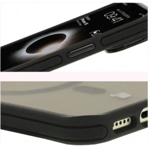 Buy Bizon Case Eclipse Apple iPhone 15 smoky with a black frame - BIZ7178 - {ean13} - Home Screen Store Europe