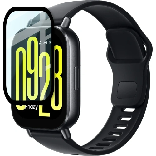 Buy Bizon Glass Watch Edge Hybrid Xiaomi Redmi Watch 5 Active black - BIZ7179 - {ean13} - Home Screen Store Europe