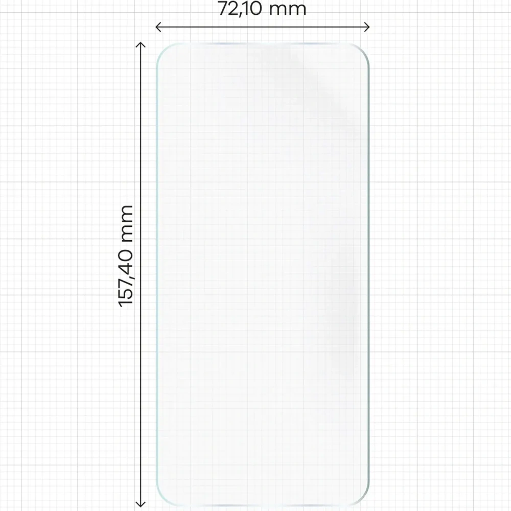 Folia hydrożelowa na ekran Bizon Glass Hydrogel Front do Realme GT 7 Pro [2 PACK]
