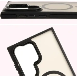 Kup Bizon Case Eclipse Samsung Galaxy S24 Ultra rauchig mit einem schwarzen Rahmen - BIZ7182 - {ean13} - Sklep Home Screen