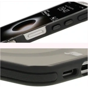 Kup Etui z pierścieniem magnetycznym Bizon Case Eclipse do Samsung Galaxy Z Flip6 przydymione z czarną ramką - BIZ7183 - {ean13} - Sklep Home Screen