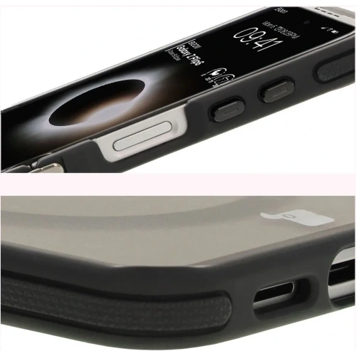 Kup Bizon Case Eclipse Samsung Galaxy Z Flip6 fumurie cu un cadru negru - BIZ7183 - {ean13} - Sklep Home Screen