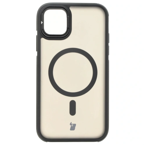 Kup Etui s podstavcem a magnetickým kroužkem Bizon Case Eclipse pro Apple iPhone 11 kouřové s černým rámem - BIZ7184 - {ean13} - Sklep Home Screen