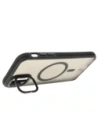 Kup Etui s podstavcem a magnetickým kroužkem Bizon Case Eclipse pro Apple iPhone 11 kouřové s černým rámem - BIZ7184 - {ean13} - Sklep Home Screen