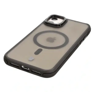 Kup Etui z podstawką i pierścieniem magnetycznym Bizon Case Eclipse do Apple iPhone 11 przydymione z czarną ramką - BIZ7184 - {ean13} - Sklep Home Screen