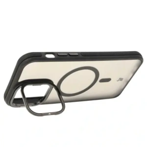 Kup Etui s podstavcem a magnetickým kroužkem Bizon Case Eclipse pro Apple iPhone 14 Pro Max kouřové s černým rámečkem - BIZ7185 - {ean13} - Sklep Home Screen