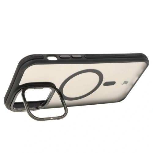 Kup Etui s podstavcem a magnetickým kroužkem Bizon Case Eclipse pro Apple iPhone 14 Pro Max kouřové s černým rámečkem - BIZ7185 - {ean13} - Sklep Home Screen