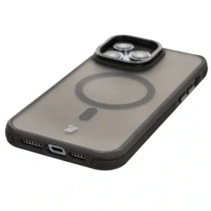Kup Etui s podstavcem a magnetickým kroužkem Bizon Case Eclipse pro Apple iPhone 14 Pro Max kouřové s černým rámečkem - BIZ7185 - {ean13} - Sklep Home Screen