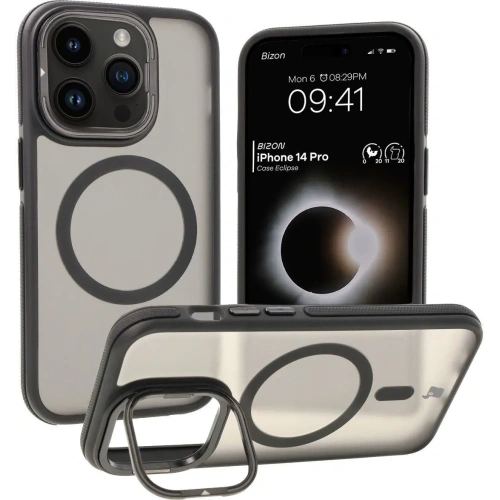 Buy Bizon Case Eclipse Apple iPhone 14 Pro smoky with a black frame - BIZ7186 - {ean13} - Home Screen Store Europe