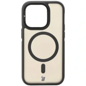 Kup Etui z podstawką i pierścieniem magnetycznym Bizon Case Eclipse do Apple iPhone 14 Pro przydymione z czarną ramką - BIZ7186 - {ean13} - Sklep Home Screen