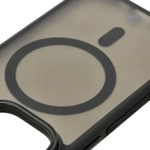Kup Etui z podstawką i pierścieniem magnetycznym Bizon Case Eclipse do Apple iPhone 14 Pro przydymione z czarną ramką - BIZ7186 - {ean13} - Sklep Home Screen