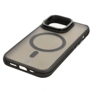 Kup Etui z podstawką i pierścieniem magnetycznym Bizon Case Eclipse do Apple iPhone 14 Pro przydymione z czarną ramką - BIZ7186 - {ean13} - Sklep Home Screen